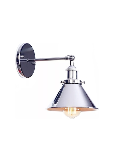 Mylights Gümüş Mafsalı Aplik Modern Aplik Gümüş