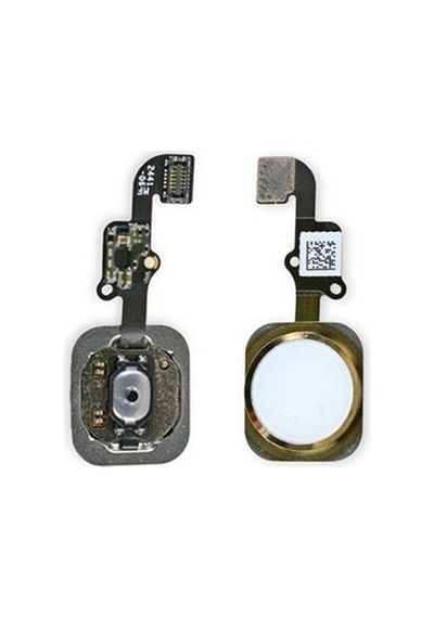 Apple iPhone Uyumlu 6 Home Tuş Flex Gold Altın