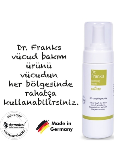Dr. Franks Vücut Bakım Köpüğü 150 ML