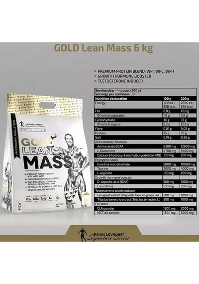 Kevin Levrone Gold Mass Gainer 6 Kg