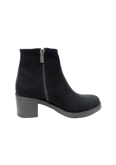 Erbay 620 Yağlı Deri Trend Fashion Kadın Bot Siyah