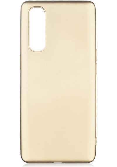 Rba Aksesuar Reno 3 Pro 5g Kılıf Rba Premier Silikon Kapak - Gold Altın