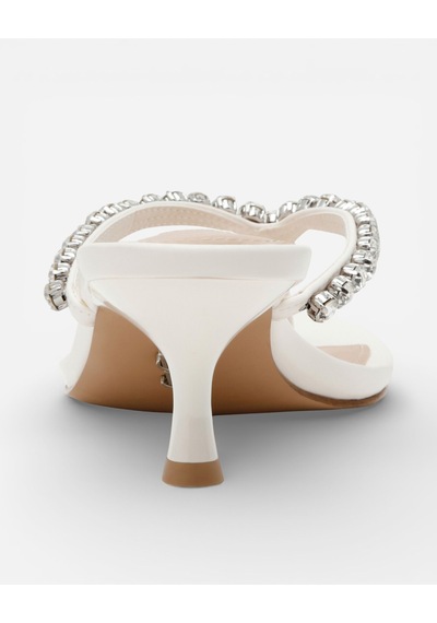 Steve Madden Slater Whıte Kadın Beyaz Terlik Slater