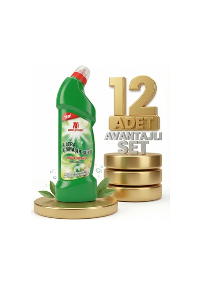 Worldchem Ultra Çamaşır Suyu 12x750 Ml Diğer