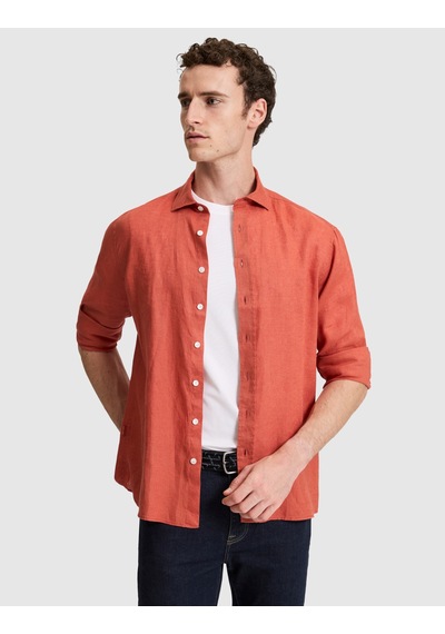 Pierre Cardin Erkek Kiremit Gömlek Desenli 50320945-vr031