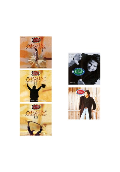 Esenshop 5'li Cd Set 8 5 Cd - Kubat - Arşiv 1 + Arşiv 2 + Arşiv 3 + Bir Ayrılık
