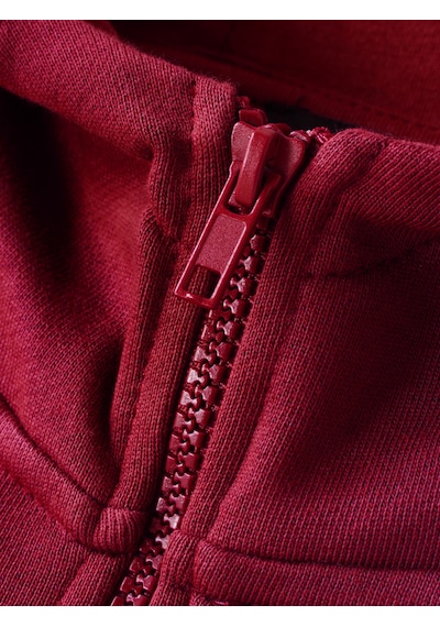 Gsstore Galatasaray Kadın Yarım Zip Hoodie K252107 Bordo