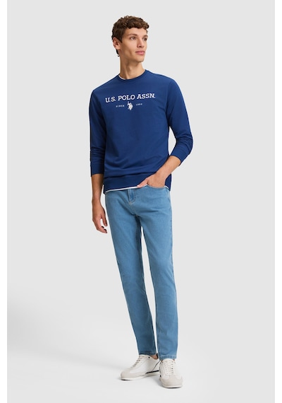 U.S. Polo Assn. Erkek Açık Mavi Slim Fit Jean Pantolon 50325212-dn0003 Lıght Blue C