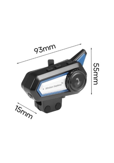 Bt31 Kask Kulaklık Bluetooth 5.0 Motosiklet Interkom Su Geçirmez