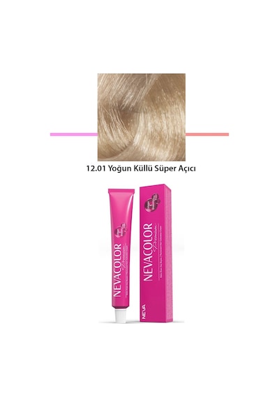 Premium 12.01 Yoğun Küllü Süper Açıcı - Kalıcı Saç Boyası 50 G Tüp