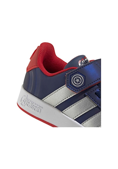 Adidas Grand Court Capt America Çocuk Günlük Ayakkabı Hp3619 Lacivert