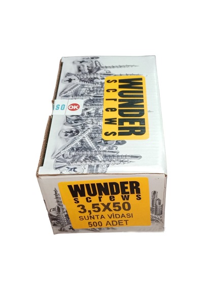 Wunder 3.5x50 Mdf Vidası 500