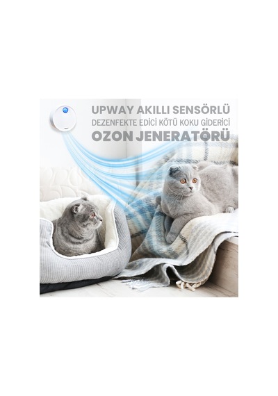 Upway Akıllı Koku Giderici Ozon Cihazı - Banyo, Mutfak Ve Evcil Hayvan Alanları