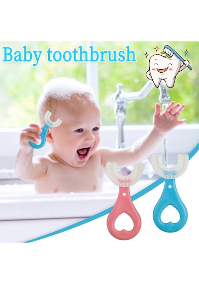 U Tipi Bebek Ağız Bakım Ve Diş Fırçası 5668