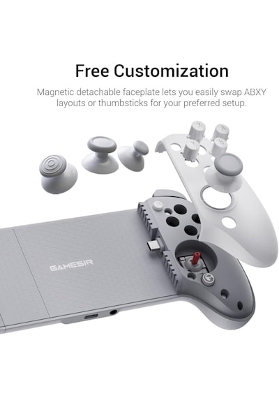 Gamesir G8 Plus Mfi Mobil Oyun Konsolu: iPhone 15/16/17, Apple Uyumlu iPad  Mini & Android Usb-c