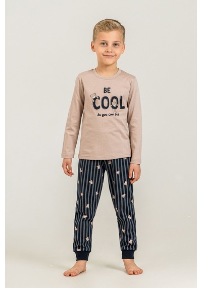 Rolypoly Erkek Çocuk Be Cool Sarı Uzun Kol Pijama Takım Rp3870-c-v2 Rp3870-c-v2