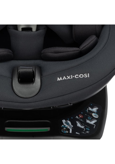 Maxi-cosi Maxi-cosi Spinel 360 S I-size Dönebilen Yatabilen Isofix'li 0-36 Kg Oto Koltuğu Authentic Black