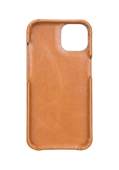 Bouletta Apple İphone 13 Uyumlu Deri Arka Kapak F360 Rst2ef Taba