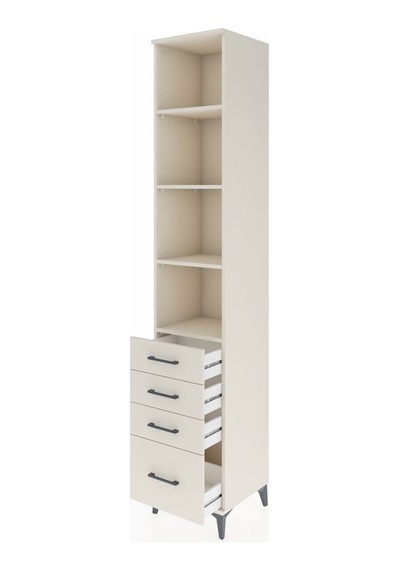Hyperion Dolap 4 Raflı 4 Çekmeceli 44x44x243 Aytaşı-aytaşı Aytaşı