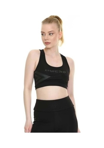 Umbro Vf-0068 Warm Bra Spor Büstiyer Destekli Kadın Crop Siyah
