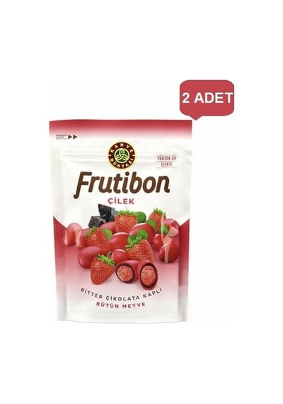 Kahve Dünyası Çilek Frutibon 50 Gr X 2 Adet