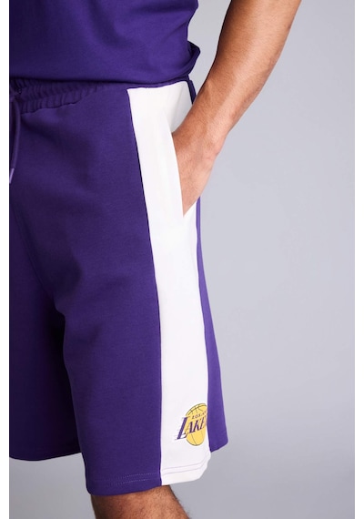 Defacto Nba Los Angeles Lakers Baggy Fıt Şort H3427ax26smpr299 Mor-pr299