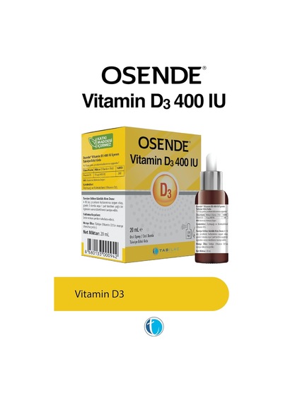 Vitamin D3 400 Iu Damla/sprey 20 Ml