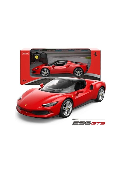 94600 Kumandalı Ferrari 296 Gts 1:16 Kırmızı Çok Renkli