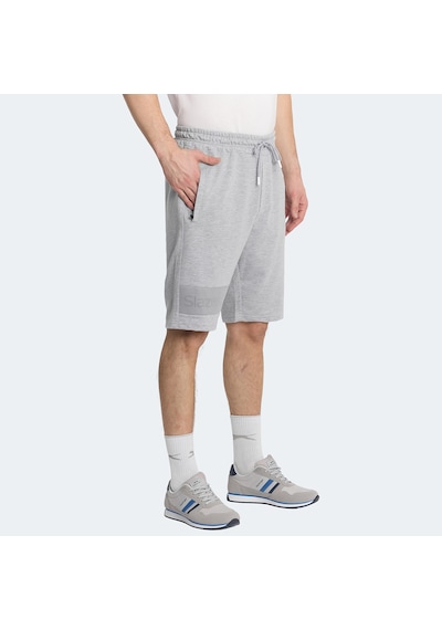Slazenger NUKA Erkek Cepli Kapri Gri Şort