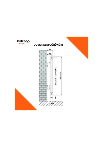 Nova Serisi Alüminyum Radyatör Yükseklik 30 Cm Genişlik 15 Dilim 127 Cm