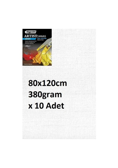 Bigpoint Artists' Tuval 80x120cm - 380gram X 10 Adet