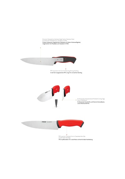 Pirge Duo Kasap Bıçağı No.4 21 Cm Genel