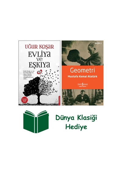 Evliya Ve Eşkıya + Geometri + Dünya Klasiği Hediye