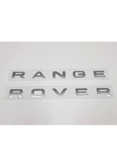 Range Rover Kaput Ve Bagaj Yazısı Arması