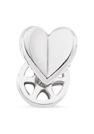 Beyaz Altın Kalp Tragus Piercing As80pcr3 Altınsepeti Beyaz