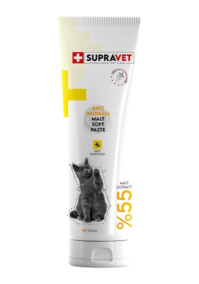 Anti-hairball Malt Kedi Macunu 100 Gr Tüy Yumağı Engelleyici %55 Extra Malt