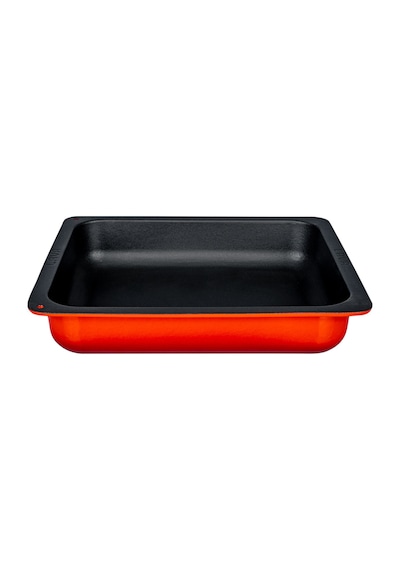 Lava Döküm GN 2/3 Gastronorm Küvet İç Renk Siyah Ölçü 35 x 32 CM Kırmızı