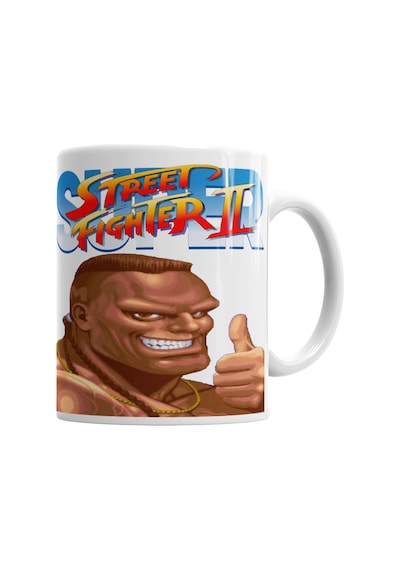 Street Fighter Thunder Hawk 01 Kupa Bardak Porselen Karışık