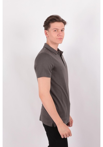 Fıve Pocket Five Pocket Fp24b2022 Erkek Pike Modal Polo Yaka T-shırt Füme