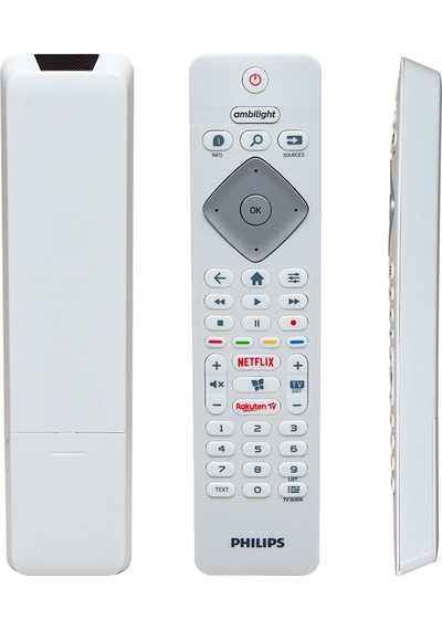 Ambılıght Netflıx-rakuten Tuşlu Beyaz Lcd Led Tv Kumanda