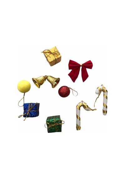 Pazarız Yılbaşı Seti 150 Cm Çam Ağaçı 21 Ad Süsleri Mini Paket