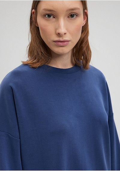 Mavi Kadın Oversize Sweatshırt Derin Mavi 168837-70491 Mavi