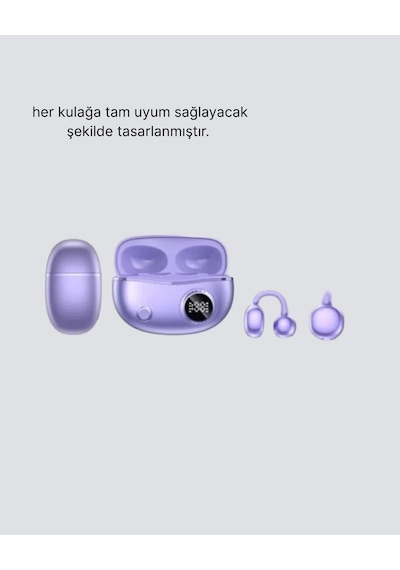 Mey İthalat Kulak Arkası Klipsli Bluetooth Kulaklık Yxg10 Silikon Malzemeli Ergonomik