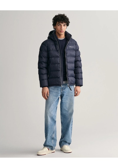 Gant Erkek Regular Fit Kapüşonlu Mont-lacivert Lacivert