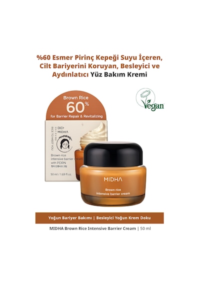 Midha Brown Rice Intensive Barrier Cream 50 ML