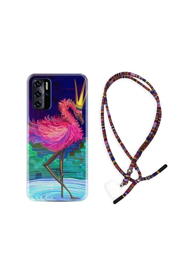Reeder P13 Blue 2021 Kılıf Rasta Boyun Askılı Queen Flamingo 1748