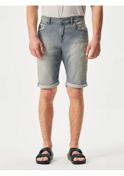 LTB Lance Dar Paça Orta Bel Mid Indigo Jean Bermuda Mavi