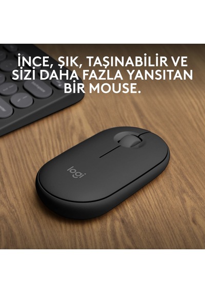 Logıtech M350s Pebble Mouse 2 Siyah 910-007015 M350S