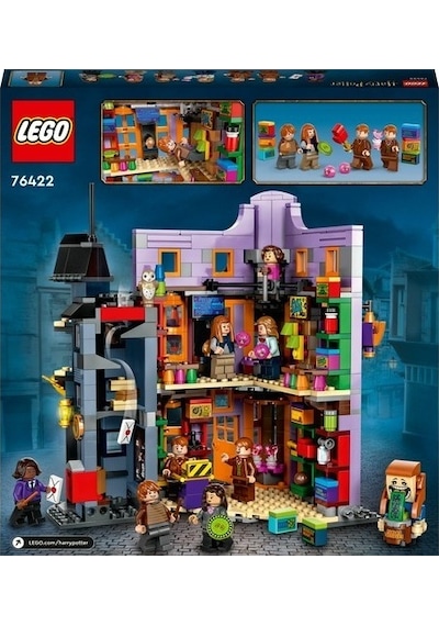 LEGO LEGO Harry Potter Tm Diagon Yolu: Weasley Büyücü Şakaları 76422 8 Yaş Ve Üzeri Çocuklar Için Koleksiyonluk Yaratıcı Oyuncak Yapım Seti 834