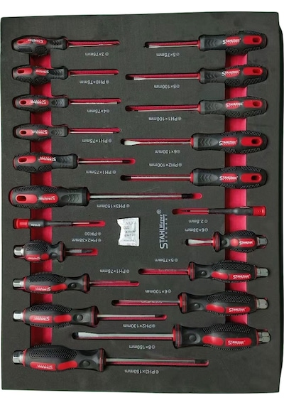 Grayzer GSTH215P 6 Çekmeceli Dolu Takım Arabası 261 Parça (Takımlar Stahlmayer)